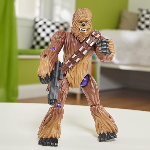 Star Wars MixMashers Chewbacca Figure with Boba Fett Gauntlet – 12cm Customizable Action Toy