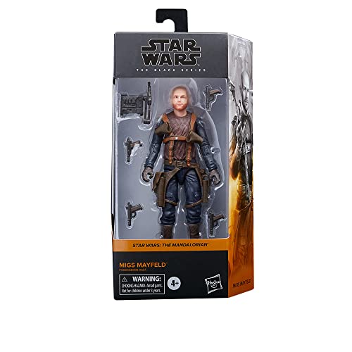 STAR WARS The Black Series Migs Mayfeld 6-Inch Action Figure - The Mandalorian Collectible