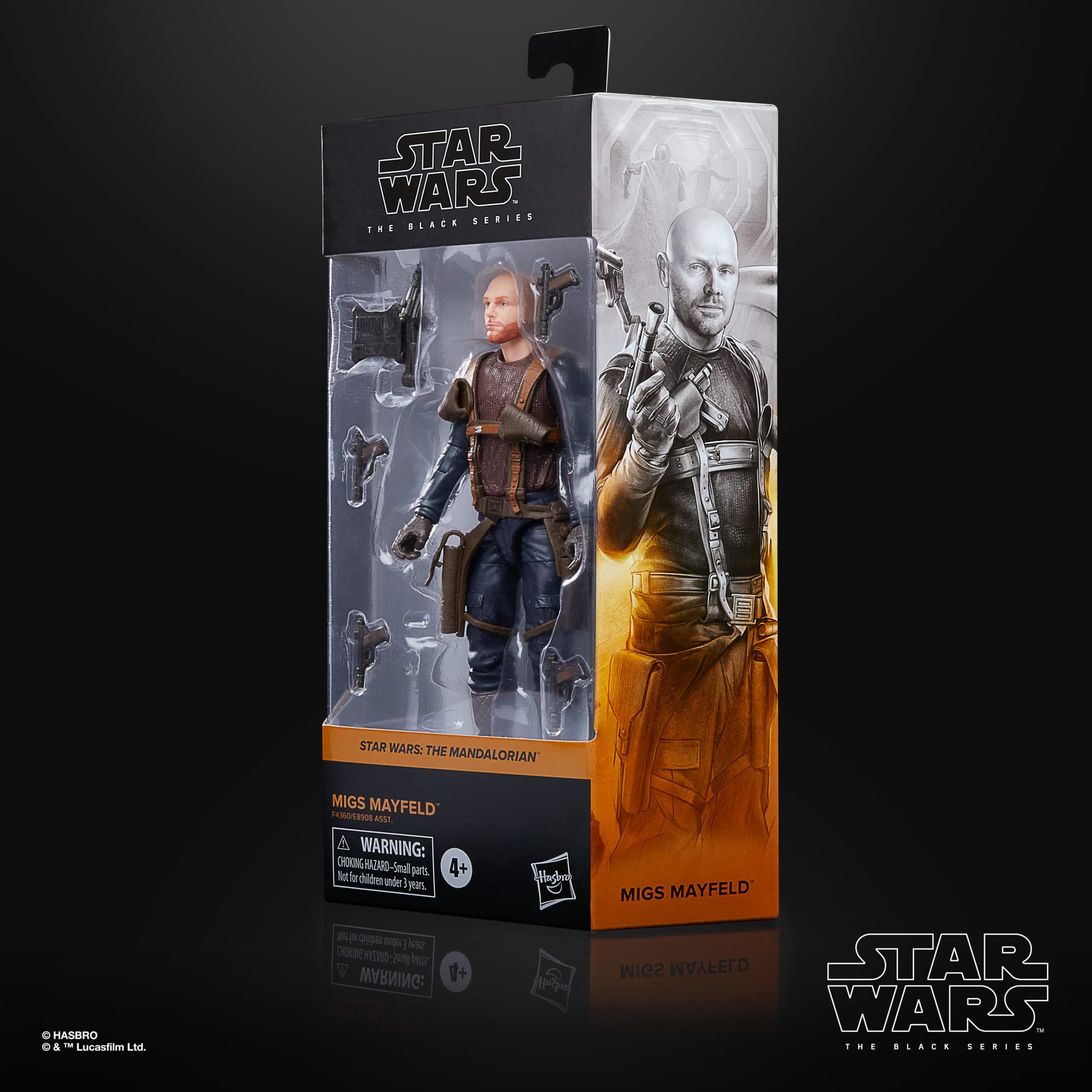 STAR WARS The Black Series Migs Mayfeld 6-Inch Action Figure - The Mandalorian Collectible