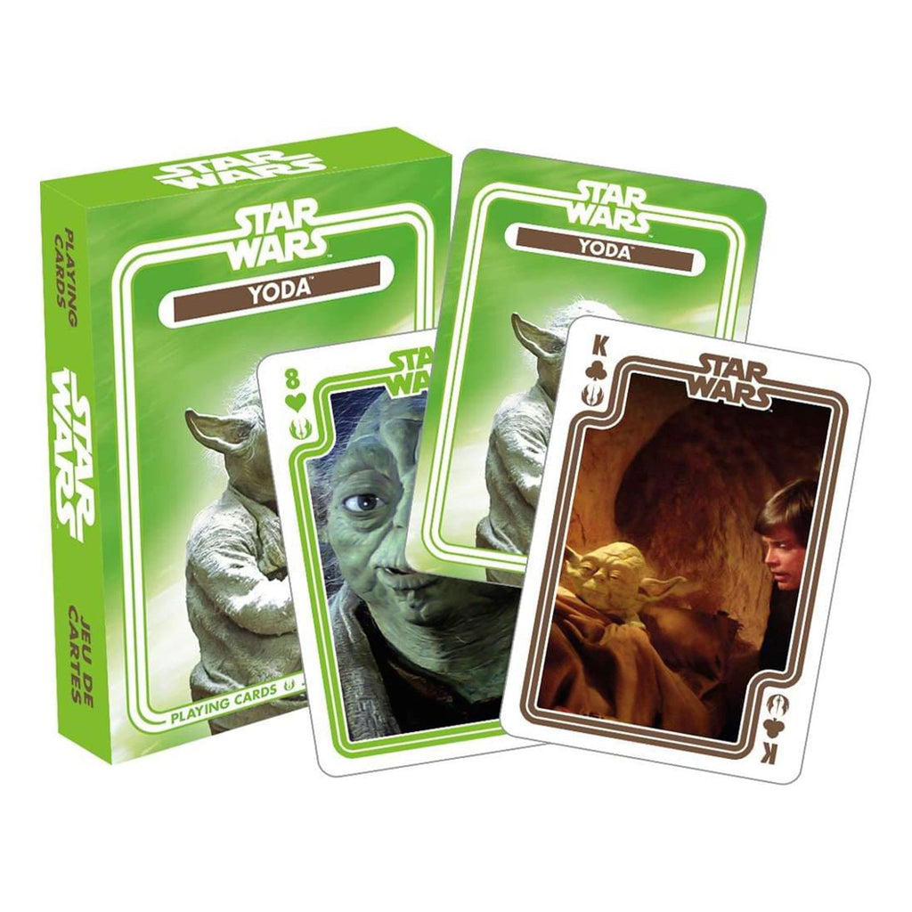 Star Wars Yoda Playing Cards – Officially Licensed Deck with Linen Finish