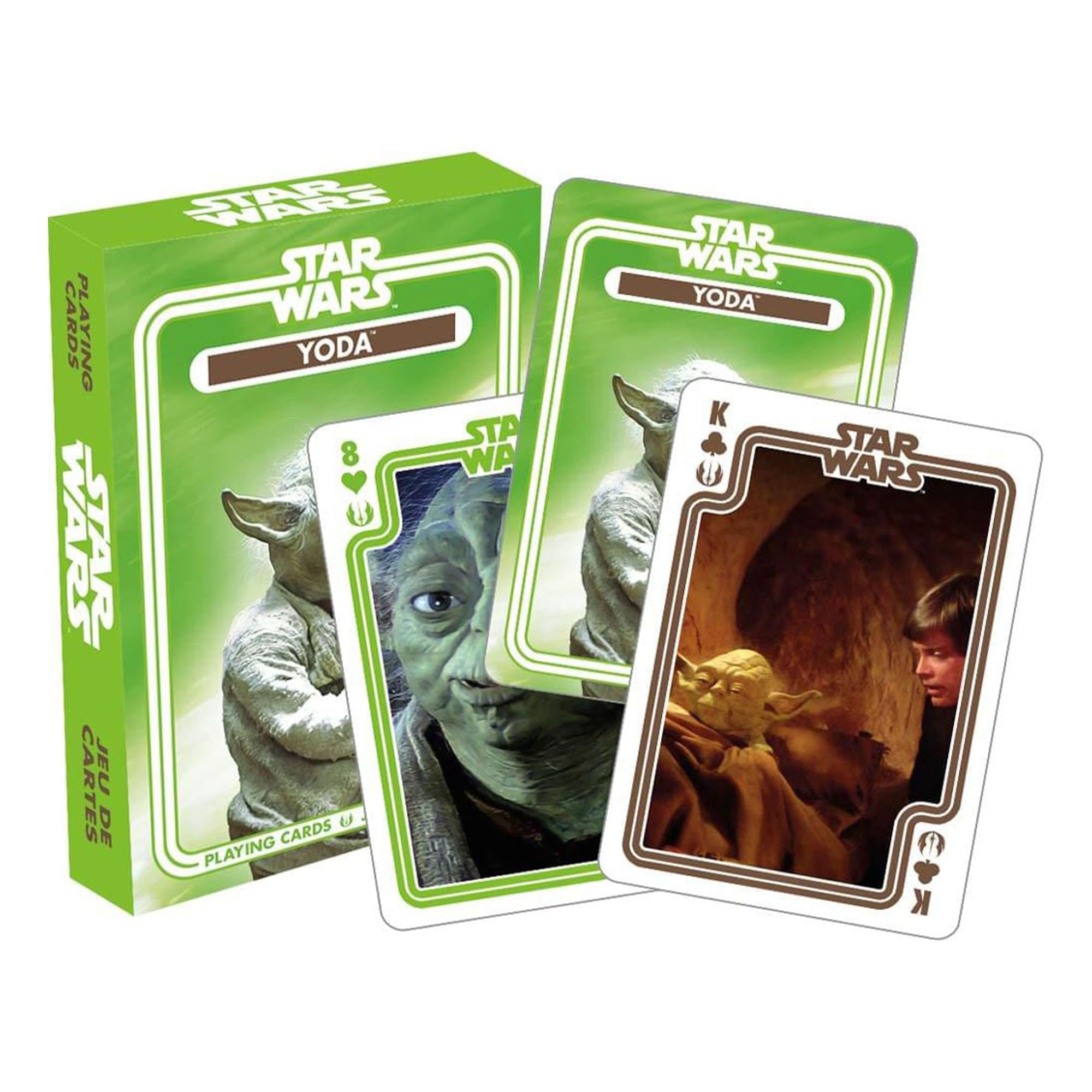 Star Wars Yoda Playing Cards – Officially Licensed Deck with Linen Finish