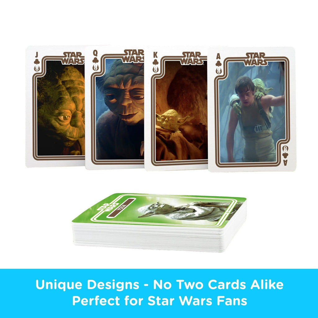 Star Wars Yoda Playing Cards – Officially Licensed Deck with Linen Finish