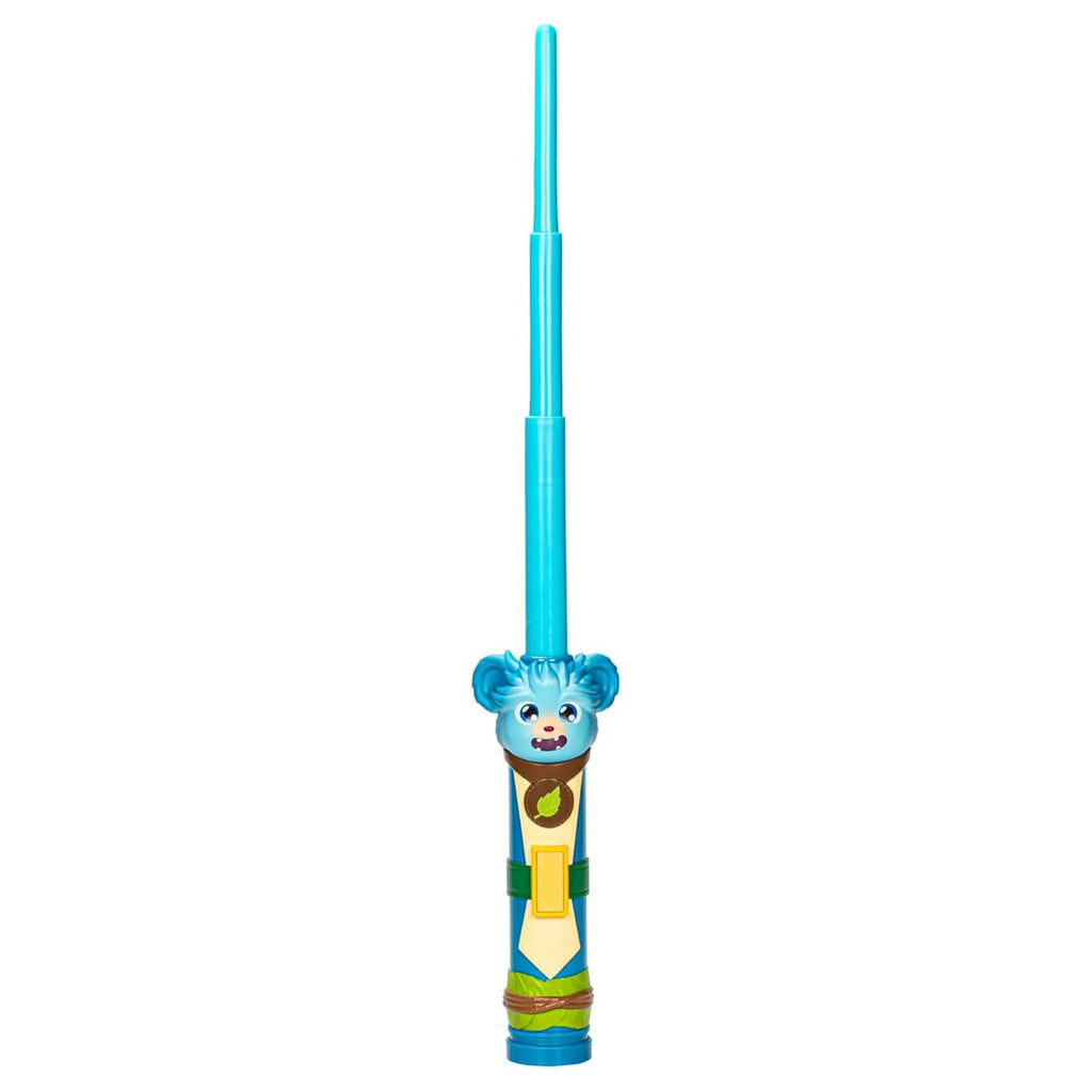 STAR WARS Young Jedi Adventures Nubs Electronic Lightsaber – Blue, Extendable, Sound Effects, Ages 3+