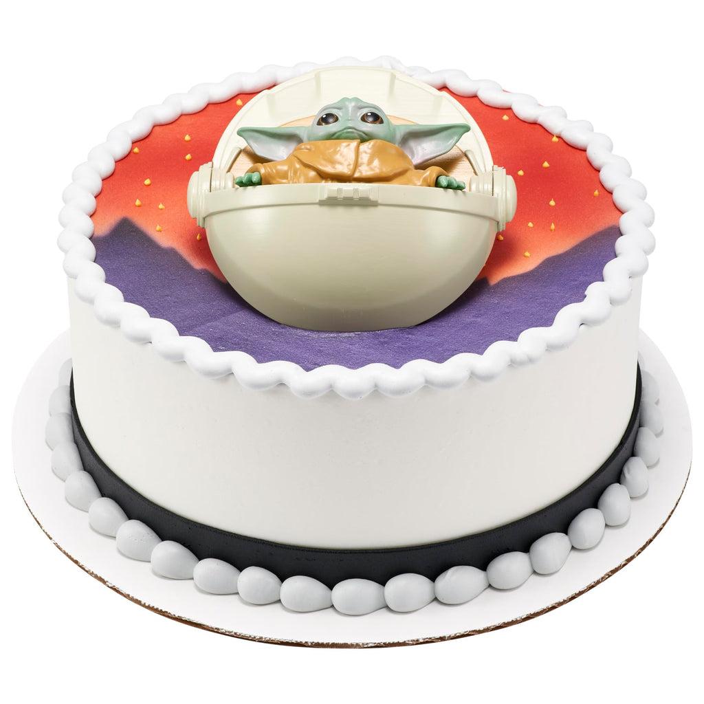 Star Wars™ The Mandalorian The Child Cake Topper - Bobble Head DecoSet by DecoPac