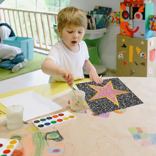 Starboling 25 Movie Star Stickers – Hollywood Oscar Party Decorations with Marker