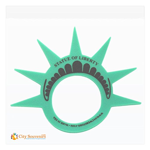 Statue of Liberty Foam Crown Visor – Made in USA, One Size for Kids & Adults