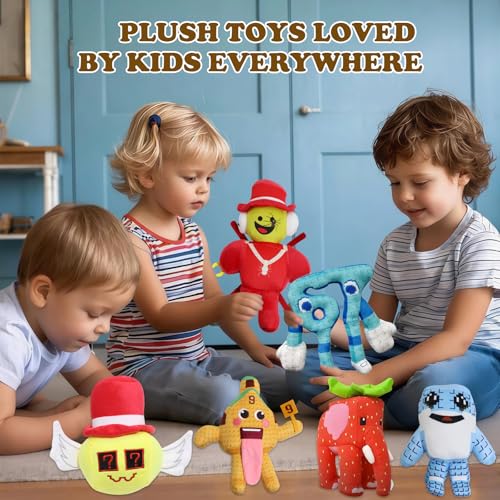Steal a Brainrot Plush – 9.8" Strawberry Elephant Soft Plush, Red Lucky, Collectible Internet Meme Toy