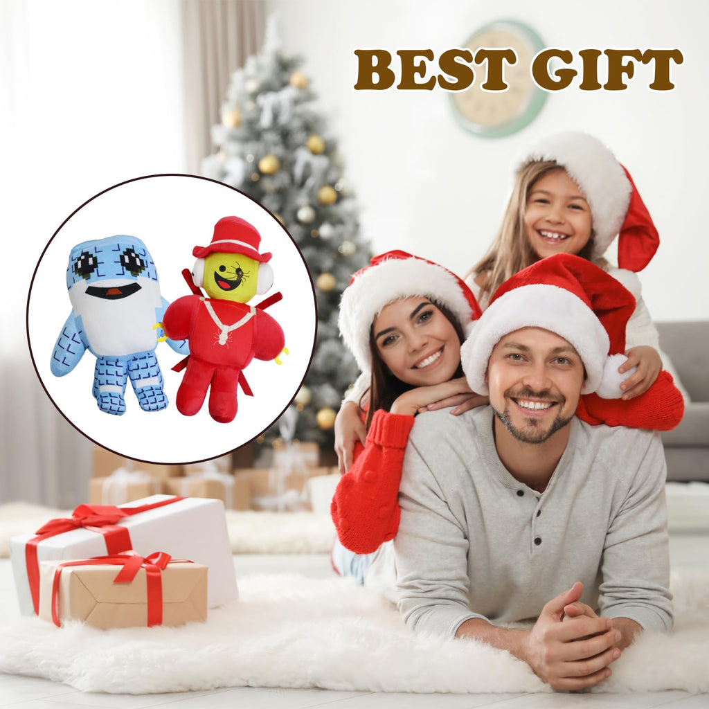 Steal a Brainrot Plush – 9.8" Strawberry Elephant Soft Plush, Red Lucky, Collectible Internet Meme Toy