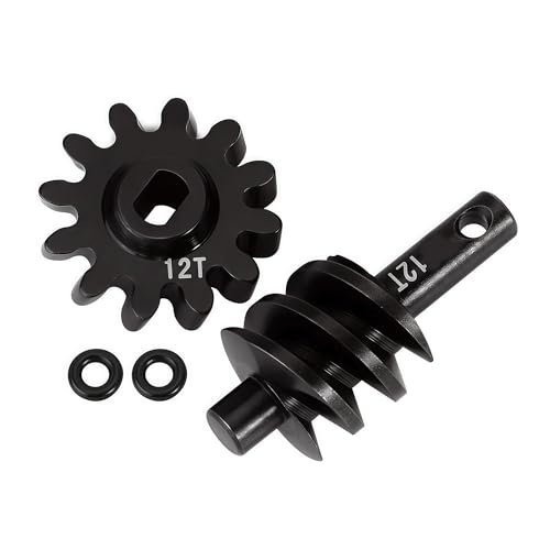 Steel Axle Overdrive Differential Gear Set 13T/2T for Axial SCX24 RC Crawlers – Front & Rear