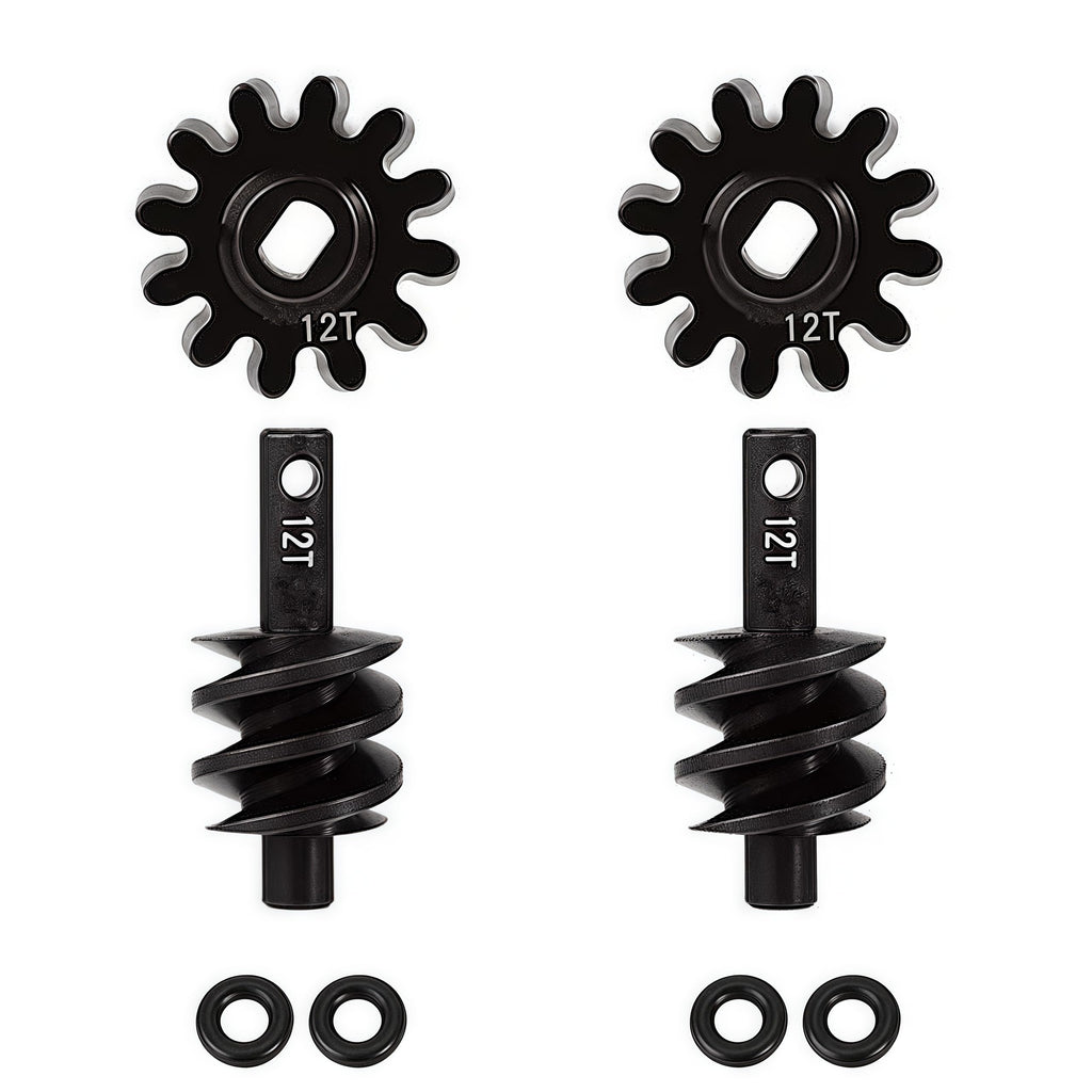 Steel Axle Overdrive Differential Gear Set 13T/2T for Axial SCX24 RC Crawlers – Front & Rear