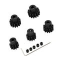 Steel Pinion Gear Set 32P 3.175mm Shaft 10T-14T for 1/10 RC Crawler Trucks