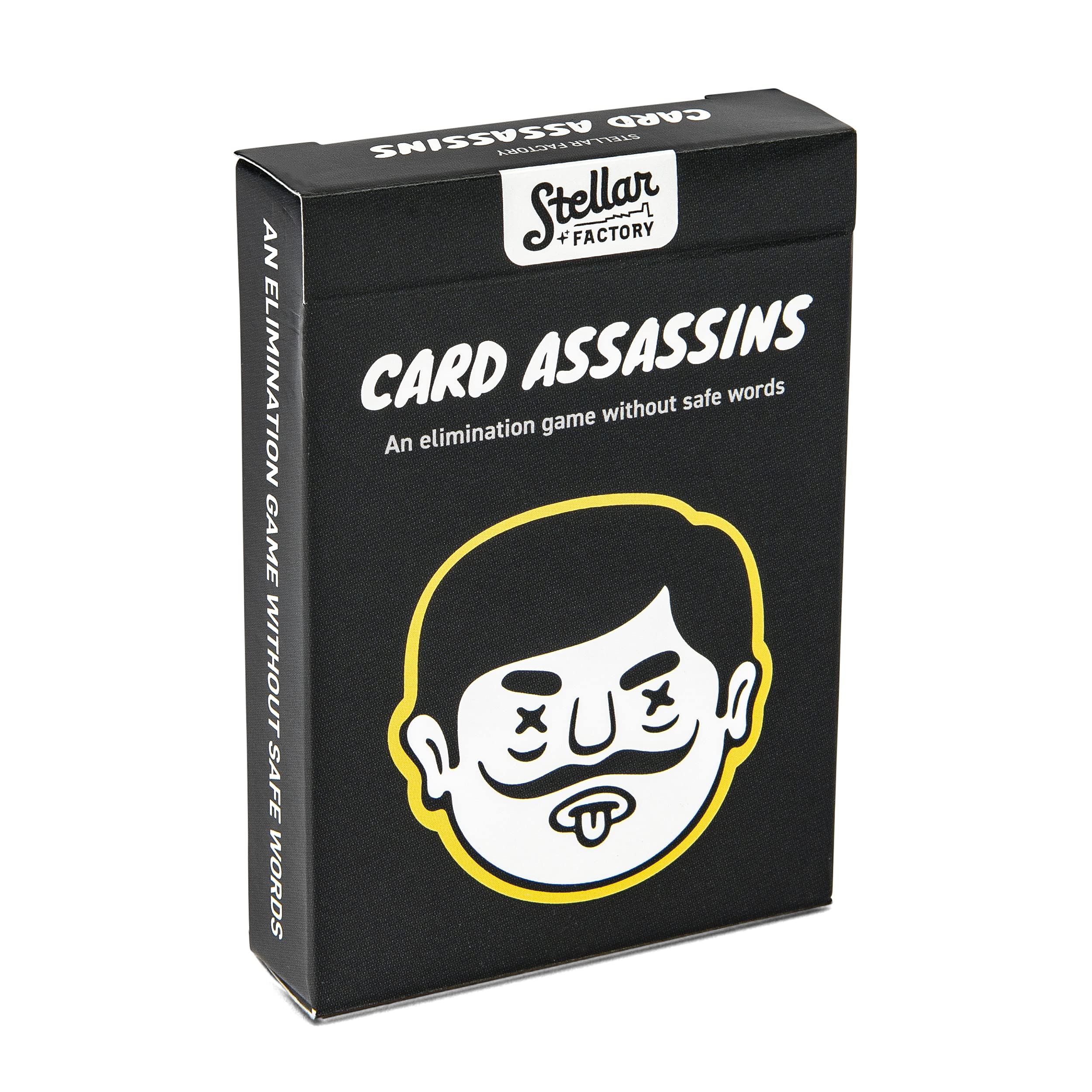 Stellar Factory Card Assassins Party Game - Word Elimination Fun for 3-6 Players, Ages 12+
