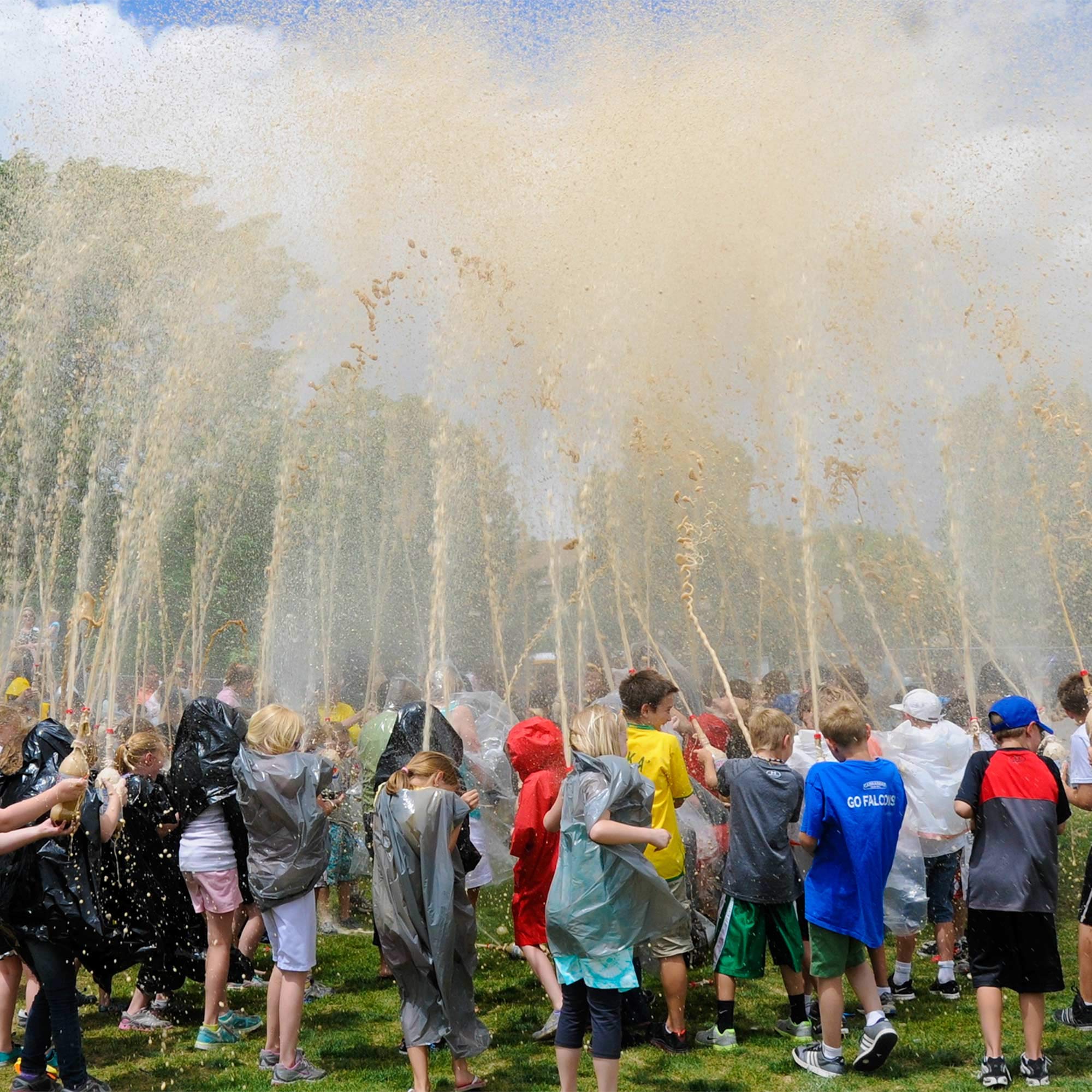 Steve Spangler Science Geyser Tube: Mentos & Soda Chemical Reaction Experiment for Kids – STEM Science Kit