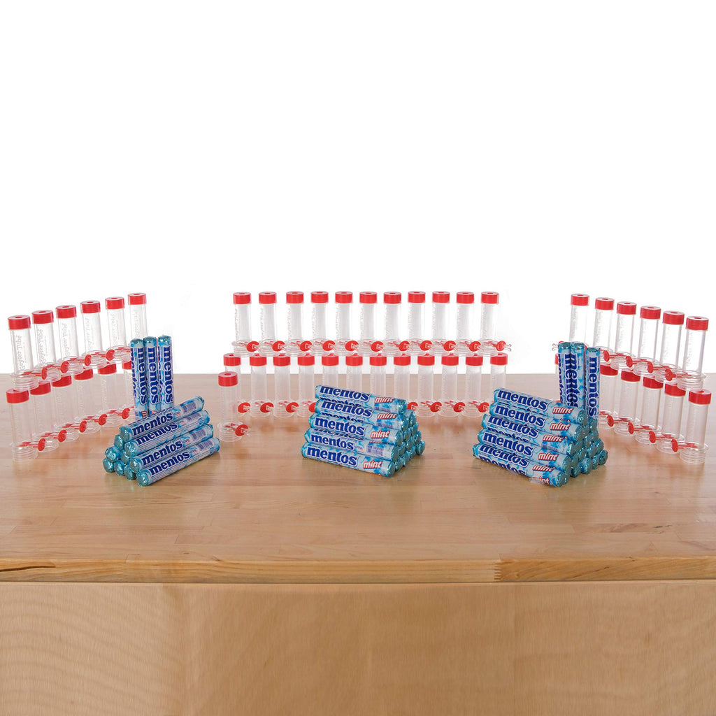 Steve Spangler Science Geyser Tube: Mentos & Soda Chemical Reaction Experiment for Kids – STEM Science Kit