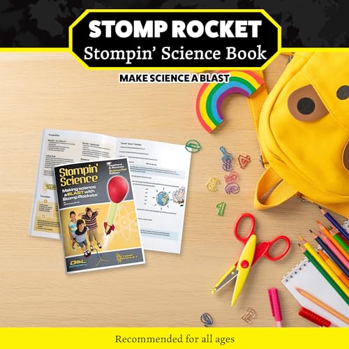 Stomp Rocket Stompin' Science Book: STEM Activities for Kids Outdoor Rocket Launcher Experiments