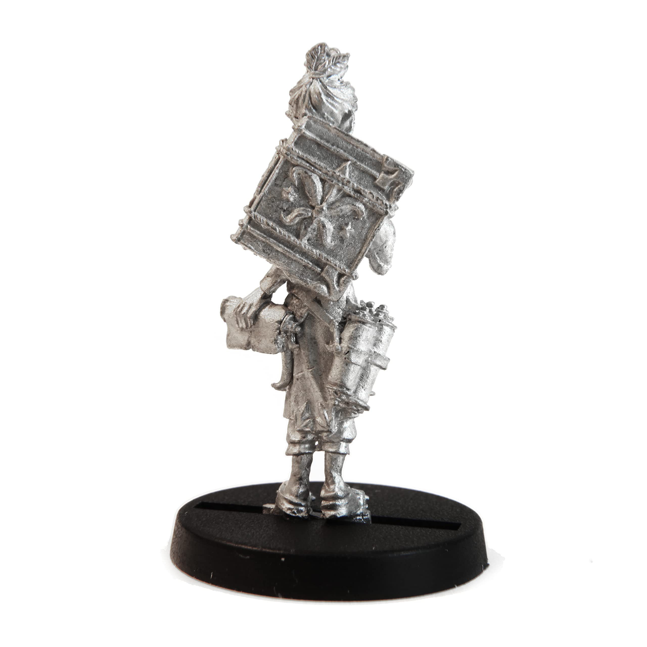 Stonehaven Elf Librarian Miniature – 36mm Pewter Figure for Tabletop RPGs