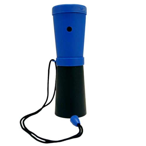 Storus SuperHorn: Compact, Breath-Powered Horn for Safety, Boating, Hiking & Events (Blue/Black)