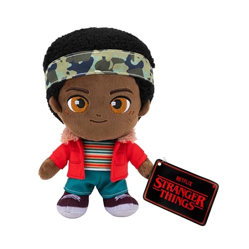 Stranger Things Lucas Sinclair 8-Inch Plush with Embroidered Face and Season One Clothing