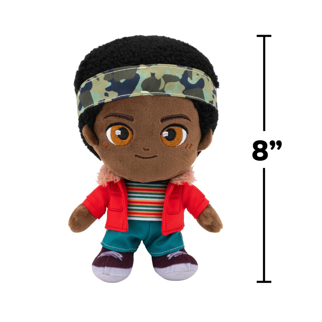 Stranger Things Lucas Sinclair 8-Inch Plush with Embroidered Face and Season One Clothing
