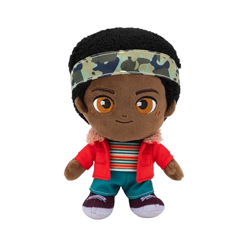 Stranger Things Lucas Sinclair 8-Inch Plush with Embroidered Face and Season One Clothing