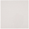 Strictly Briks 10x10 White Stackable Base Plate – 32x32 Pegs Compatible with Major Brick Brands