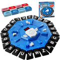 StyleBoon Word Game with LED Display - Fast-Paced Alphabet Family Board Game for Ages 3+ (Blue)