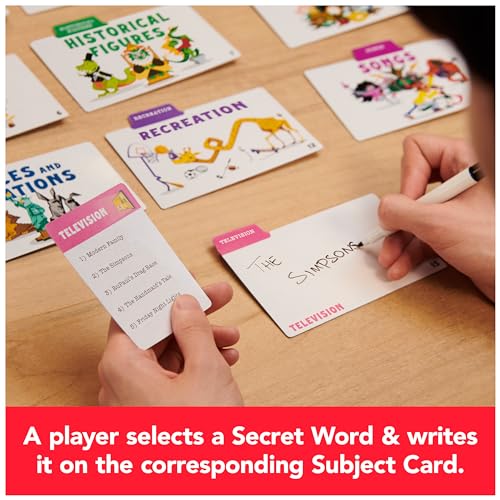 Subjective - Personality Trivia Game for Family Game Night, Ages 10+, 3-6 Players