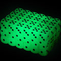 Sumind 54-Pack Glow-in-the-Dark Dice with Velvet Pouches for Board Games & Party Favors