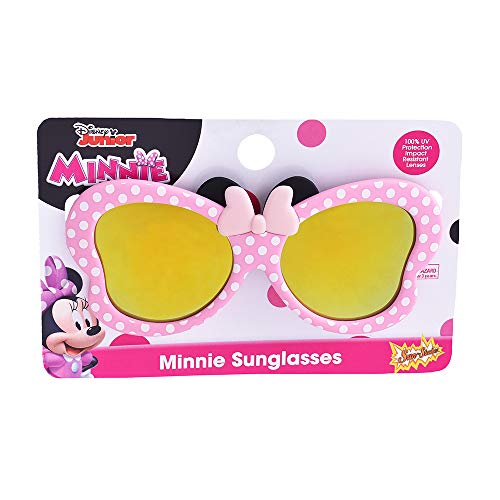 Sun-Staches Mickey or Minnie Mouse Sunglasses for Kids – Official Disney Costume Accessory with UV400 Protection