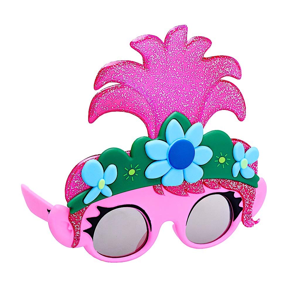 Sun-Staches Official Trolls Sunglasses – Poppy, Branch & Tiny Diamond Styles for Dress-Up Fun
