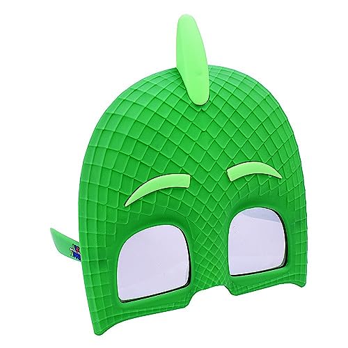 Sun-Staches PJ Masks Gekko Sunglasses – UV400 Protection, One Size Fits Most Kids