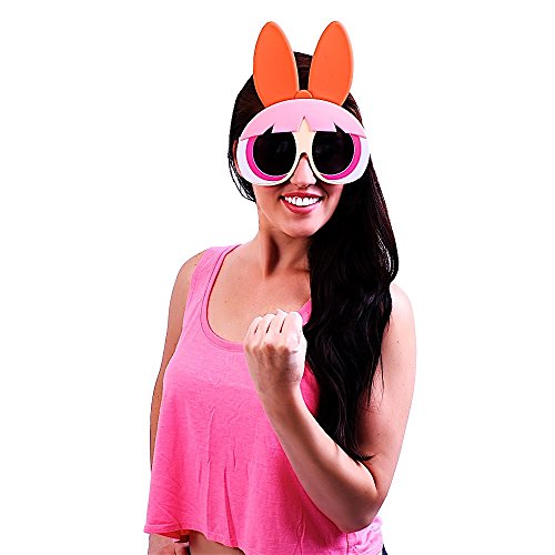 Sun-Staches Power Puff Girls Sunglasses: UV400 Protection, One Size Fits Most, Officially Licensed