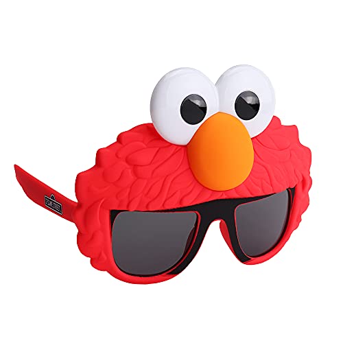 Sun-Staches Sesame Street Official Sunglasses – Cookie Monster, Elmo, or Abby for Kids