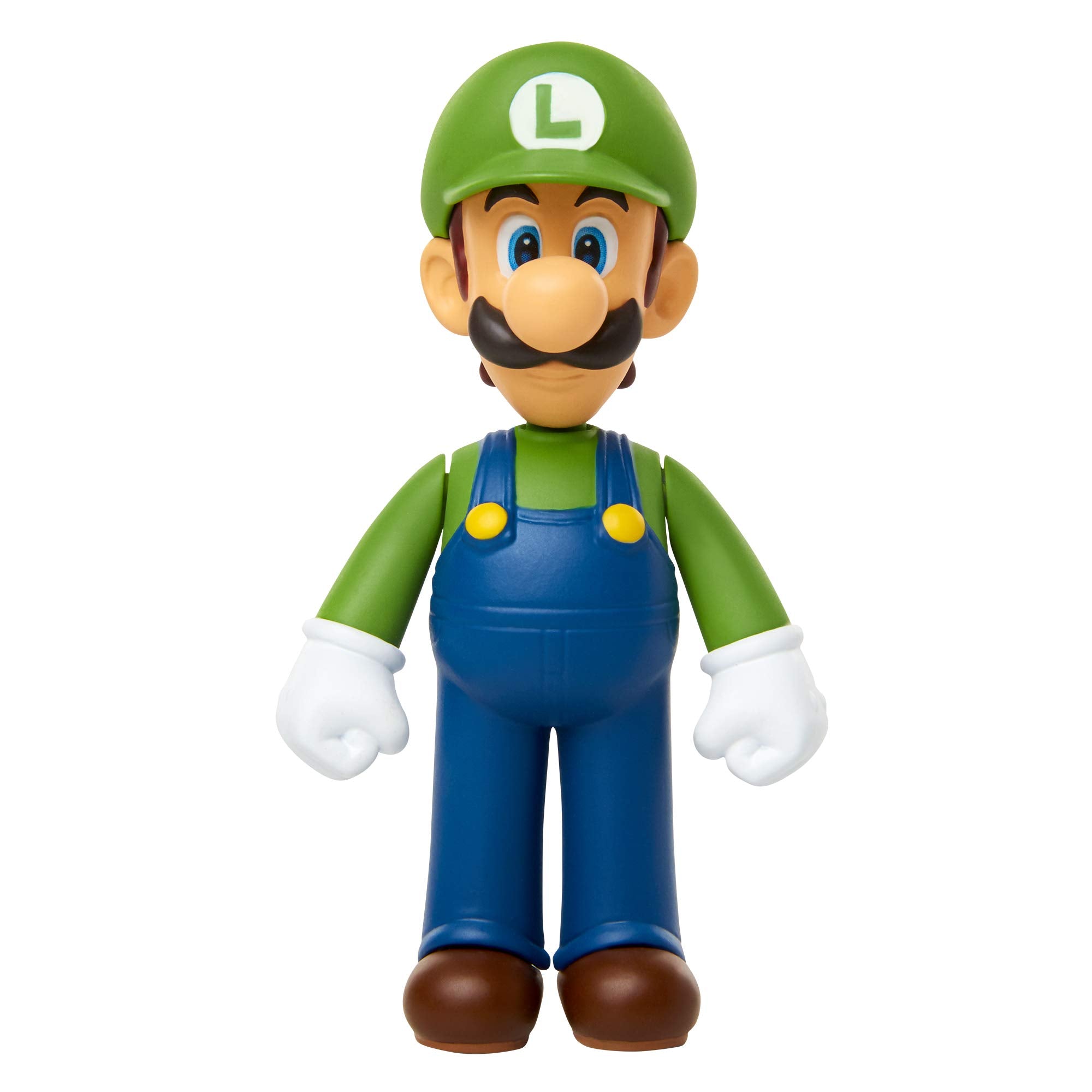 Super Mario 2.5-Inch Luigi Action Figure – Standing Pose with Articulation