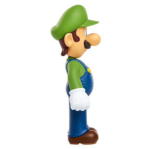 Super Mario 2.5-Inch Luigi Action Figure – Standing Pose with Articulation