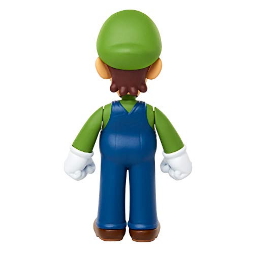 Super Mario 2.5-Inch Luigi Action Figure – Standing Pose with Articulation