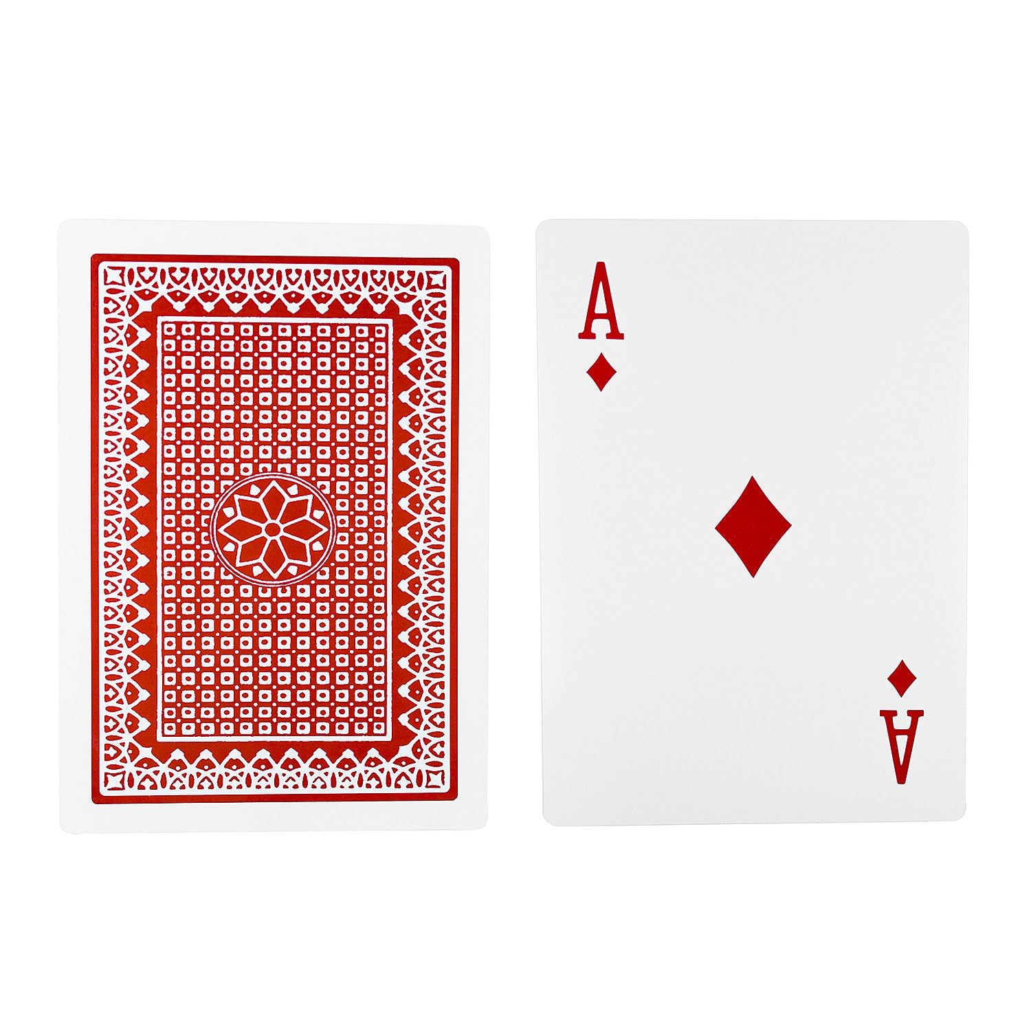 Super Z Outlet Giant Jumbo Playing Cards – 8.25 x 11.75 Inches – Full 52+2 Deck