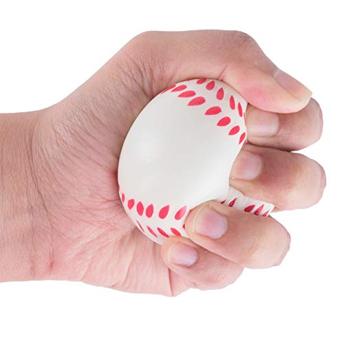 Super Z Outlet Mini Foam Sports Balls (12-Pack) – Assorted Baseball, Football, Basketball, Soccer for Party Favors, Stress Relief, and Play