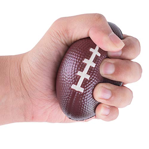 Super Z Outlet Mini Foam Sports Balls (12-Pack) – Assorted Baseball, Football, Basketball, Soccer for Party Favors, Stress Relief, and Play