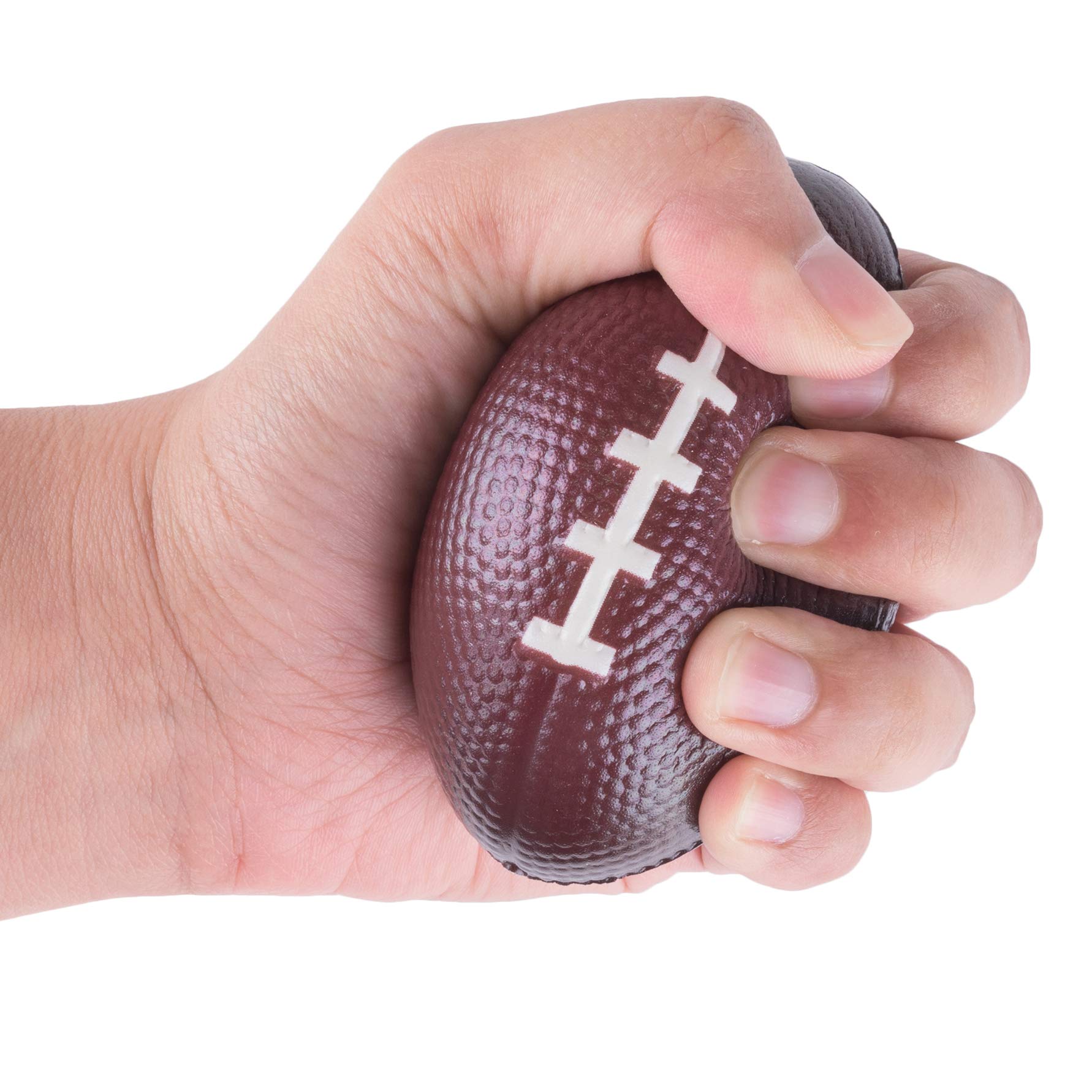 Super Z Outlet Mini Foam Sports Balls (12-Pack) – Assorted Baseball, Football, Basketball, Soccer for Party Favors, Stress Relief, and Play