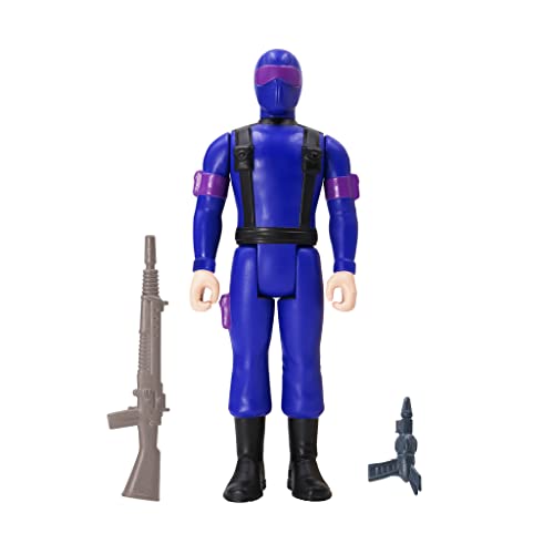 Super7 G.I. Joe Snake Eyes 3.75" ReAction Figure with Pistol, Cannister, and Laser Rifle