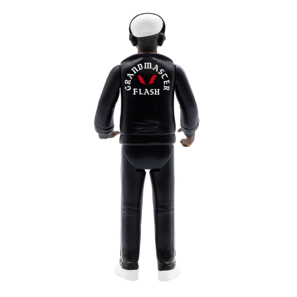 Super7 Grandmaster Flash ReAction Figure - 3.75" Hip Hop Collectible with Turntable Accessory