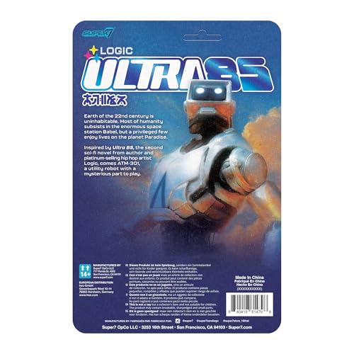 Super7 Logic ATM-301 (Ultra 85) 3.75" ReAction Action Figure
