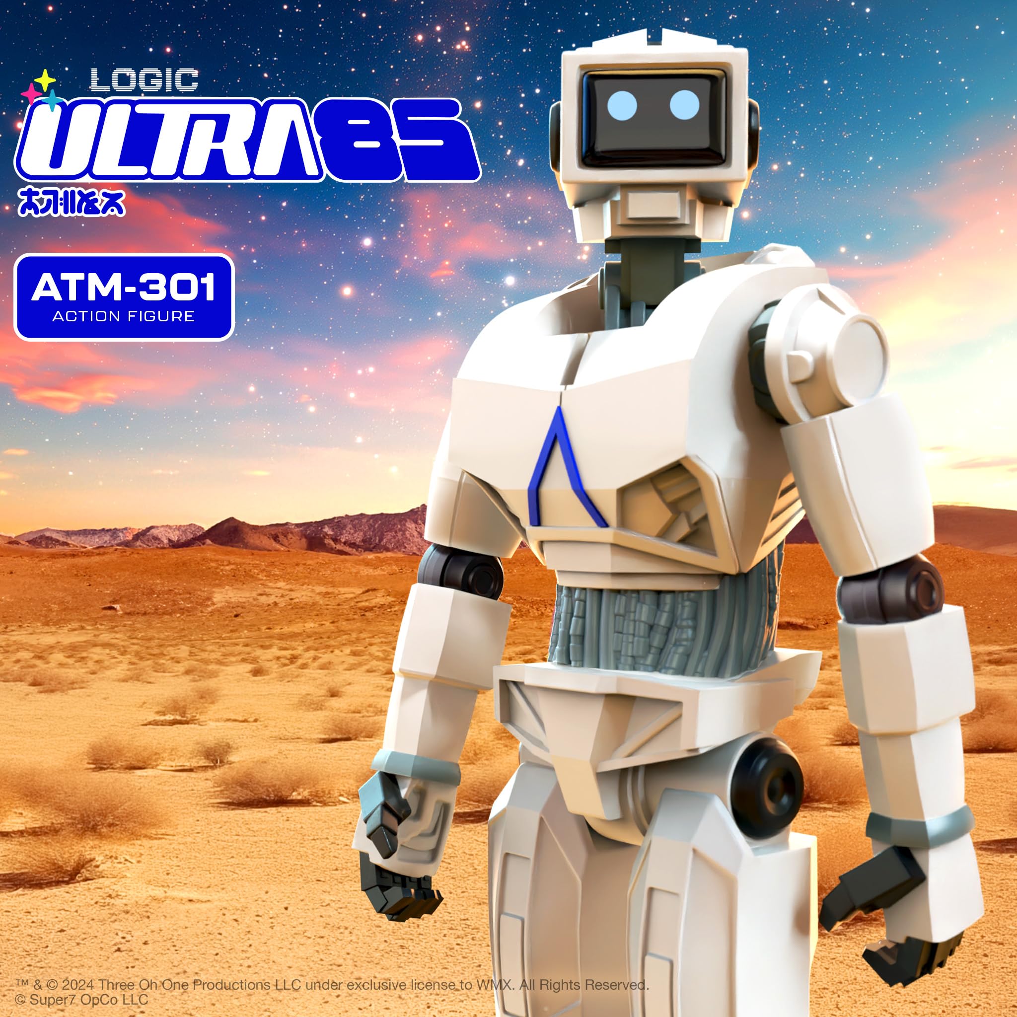 Super7 Logic ATM-301 (Ultra 85) 3.75" ReAction Action Figure