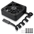 Surpass Hobby 40mm RC Cooling Fan - 16000 RPM High Speed Motor Fan for 1/8 1/10 RC Cars Trucks Truggies (Without Heatsink)