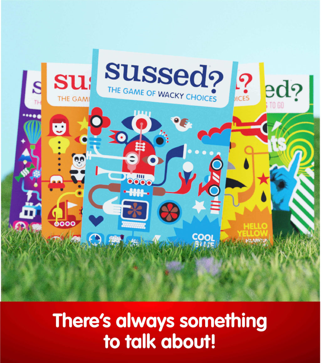 SUSSED What Would You Do? Card Game – 230+ Questions & 693 Answers, Fun for Teens and Adults Ages 10+