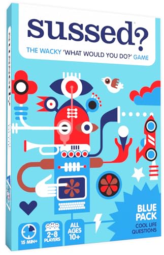 SUSSED What Would You Do? Card Game – 230+ Questions & 693 Answers, Fun for Teens and Adults Ages 10+