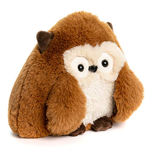 Sustain a-mals Hoot The Owl Stuffed Animal – Eco-Friendly Plush Made from Recycled Plastic Bottles