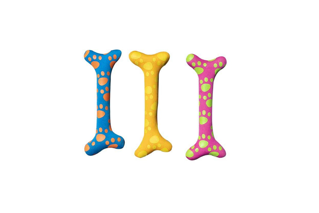Swimline Neoprene Dive Doggy Bones 3-Pack: Weighted Sinking Toys for Pool & Bath Games