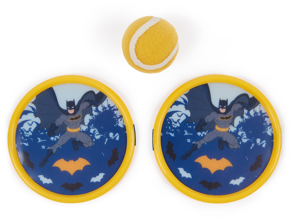 Swimways DC Batman Catch Game – Velcro Paddles & Ball for Pool, Yard & Beach